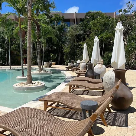 Romantic Design With Pool Island